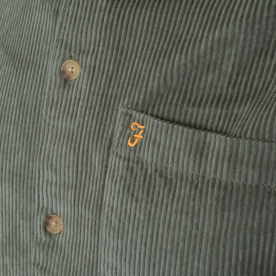 Alternative Image for ProductFarah Vintage Wyman Corduroy Overshirt Green3